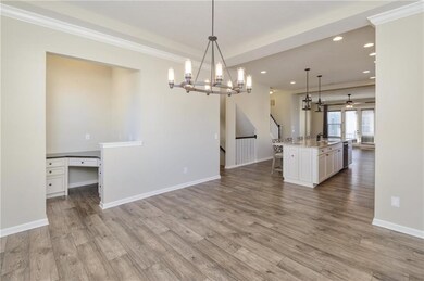 Another shot from the dining area. Notice the offi