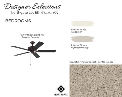 Designer Selections for Lot 85 - All plans, pricin