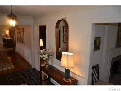 The foyer is opens to the living room, the dining 