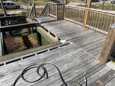 Piers and decking ready for your container house or build-out.