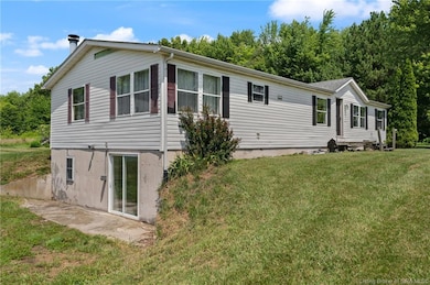 Walk-out lower level with small patio