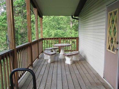 Patio/Deck. SIDE DECK . DOOR TO KITCHEN.