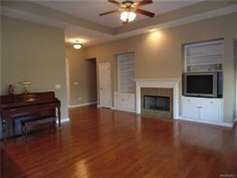 Fireplace and Built-Ins.