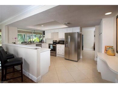 New stainless steel stove and refrigerator in the 