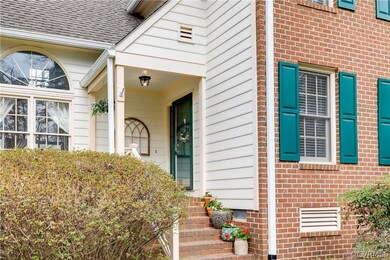 The covered porch stoop will keep all those Amazon