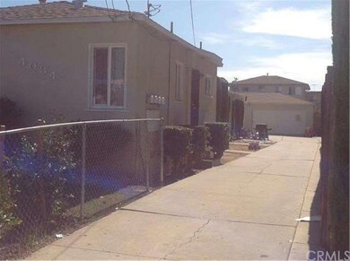 East view and Garage on the back