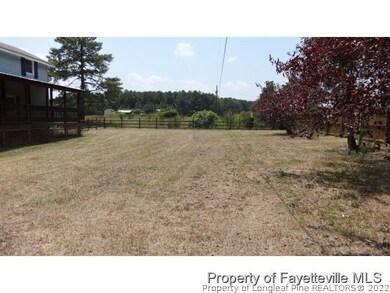 partial view of front yd