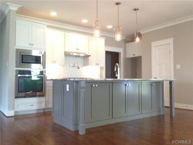 Beautiful handmade island with storage on both sid