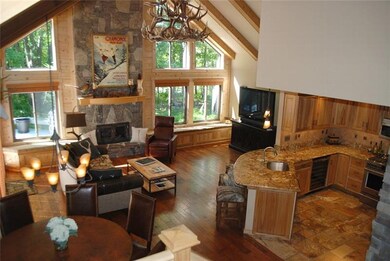 Overlook the great room from the upstairs landing 