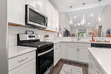 Kitchen featuring appliances with stainless steel 