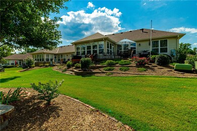 All of this landscaping has been done for you.