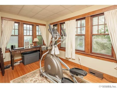 Office. 1st floor office used as an exercise room!