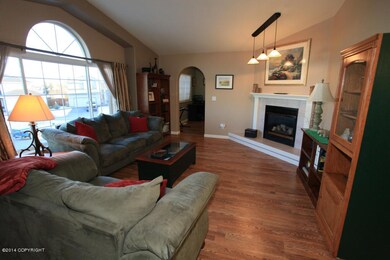 Living Room With Laminate Flooring