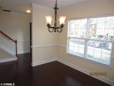 Dining Room - Dining area featuring engineered har