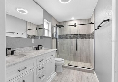 Fully Renovated Primary Bathroom with Smart Features, Bluetooth Speaker, Smart Lighting, etc