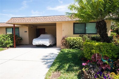 Spacious carport.
