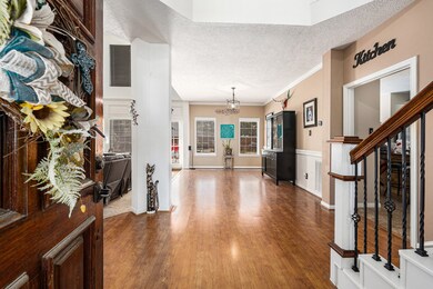 Inviting front entry.