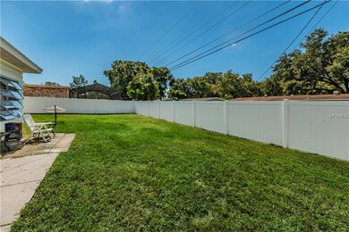 Tha large backyard offers so many possibilities.