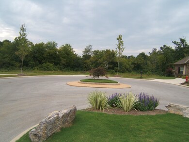 beautifully landscaped common area