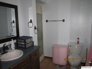 New counter top, sink and toilet.