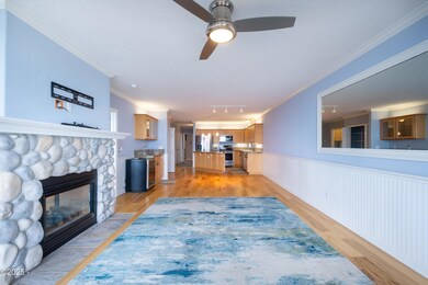 View to the kitchen