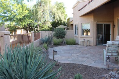 Rear Flagstone Patio