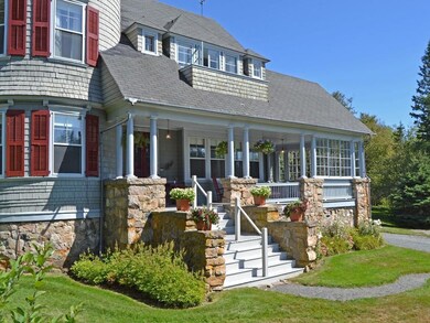 The front entry to the home.