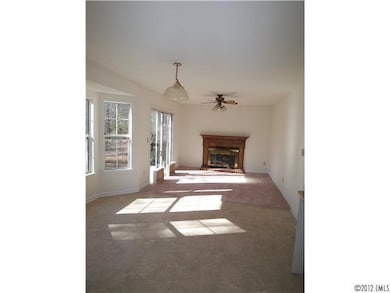 Den - Separate Den with Fireplace!