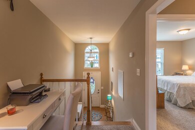 View of front door