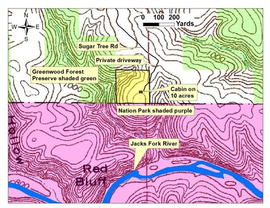 3TopoMapCabin&10acres