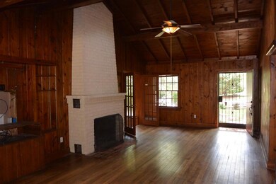 Rich wood from floor to ceiling!