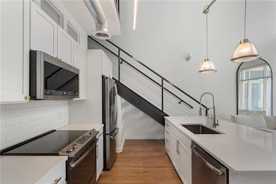 Open concept design perfect for entertaining.