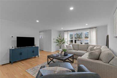 Living area, looking toward the front of the home