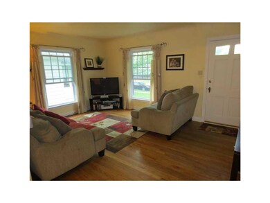 Living Room. Living room featuring hardwood floori