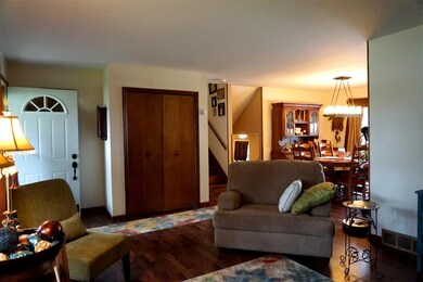 Nice shot of the open living space in the living r