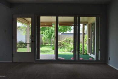 VIEW FROM LIVING RM