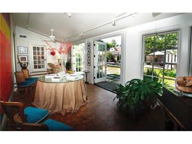 The Sunporch opens up the home to the yard and pool at the back of the house.  It's also a 