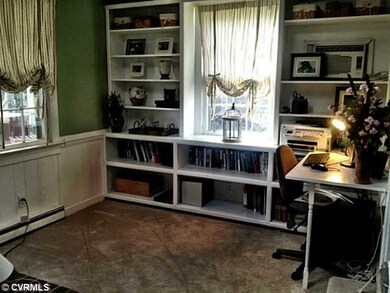 Living Room - Family room with built-ins. and desk