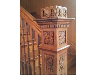 Interior Space/Layout. detailed woodwork