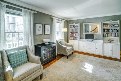 Future home owners might decide to add French doors to the Living Room, making it a quiet Study, Office, or Home School Classroom.