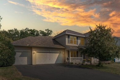 Twilight view of 18485 Trott Brook Pkwy, call it home today!