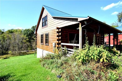 Looking for Private? Check out this Log Home on 1 