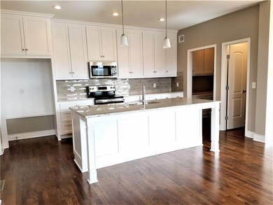 Kitchen with Oversized Island. Command Center and 