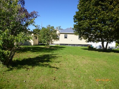 View from back yard to home
