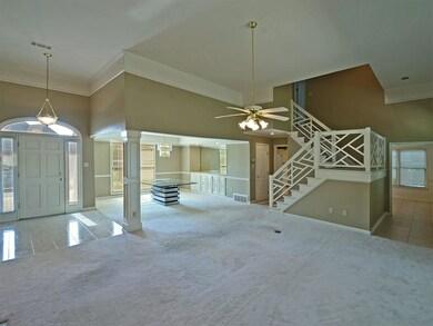 This picture captures the great open living space 