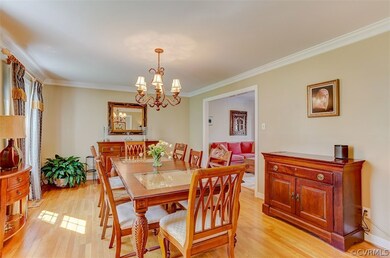 Spacious Dining room  will easily accommodate a la