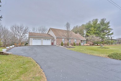Wide driveway & 2 car attached garage