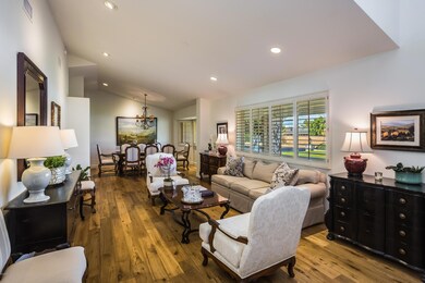Living Rm Opens to the Dining Rm + Views