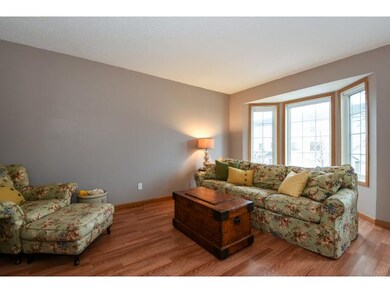 Living room area provides great light from the wes