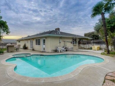 Eastward view from swimming pool and spa with sitt